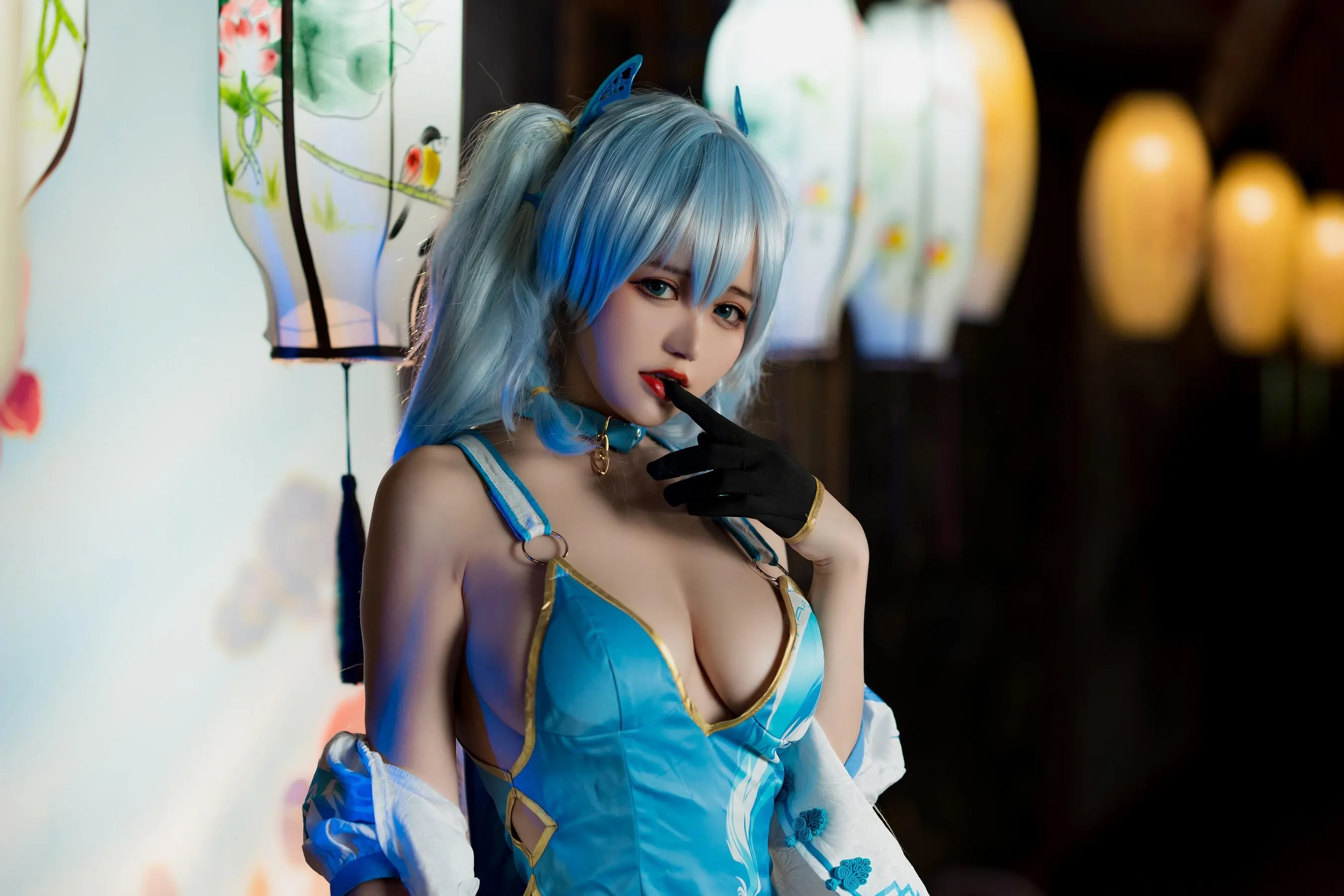 小仓千代w – NO.58 舰长 pa15旗袍 [20P]插图7